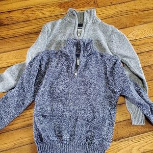 2 boys warm sweaters